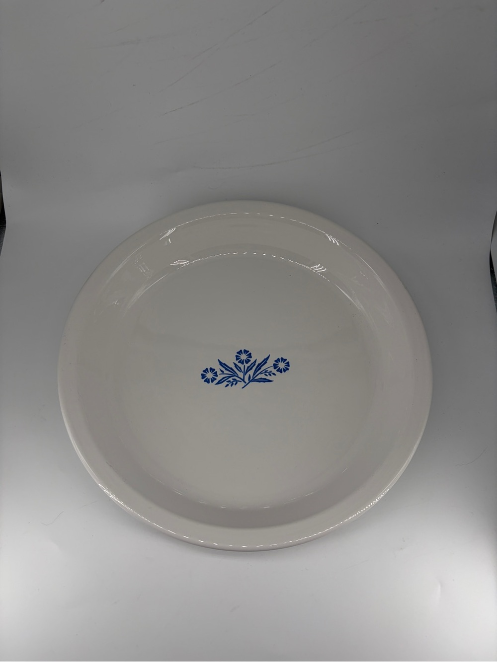 Corningware cornflower P-389 pie pan 9”